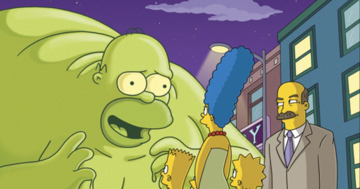 Homer in The Simpsons Treehouse of Horror XVII