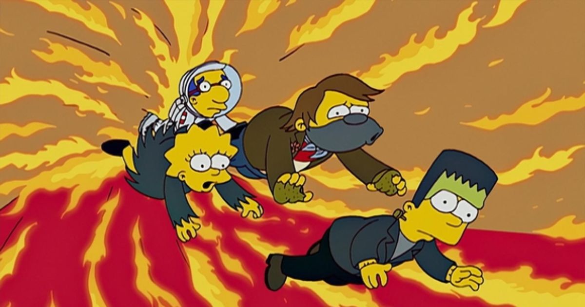 A scene from Treehouse of Horror XVIII