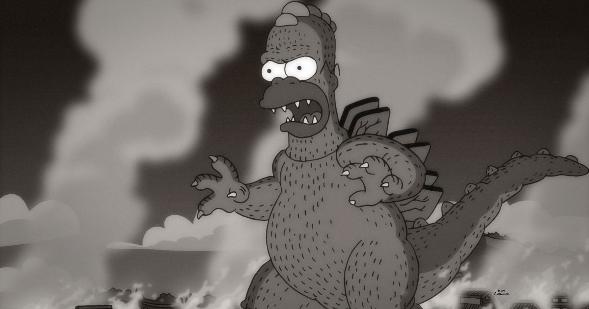 Homer in The Simpsons Treehouse of Horror XXVI