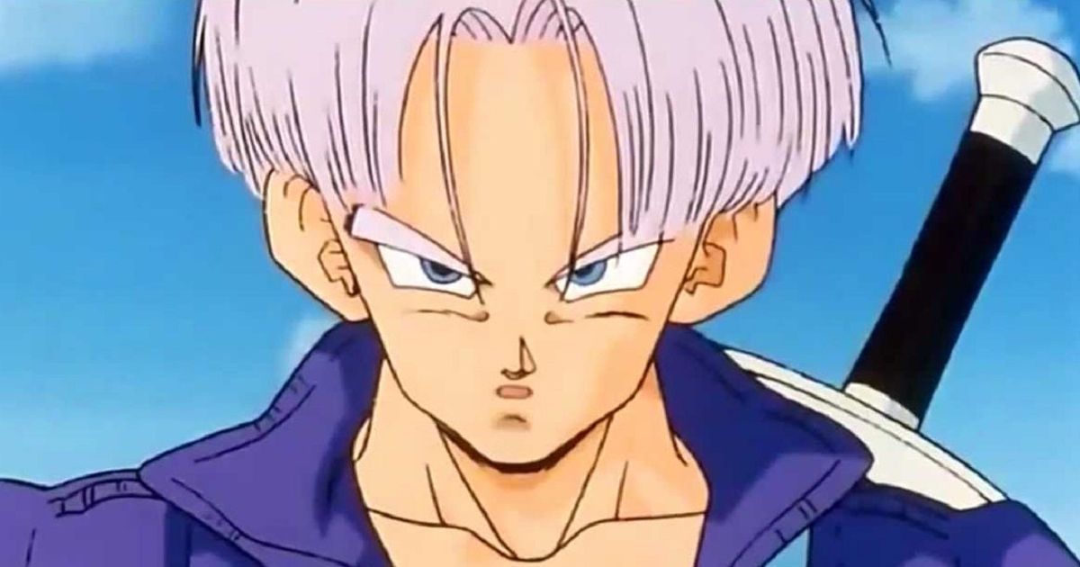 Trunks carries a sword on his back in Dragon Ball