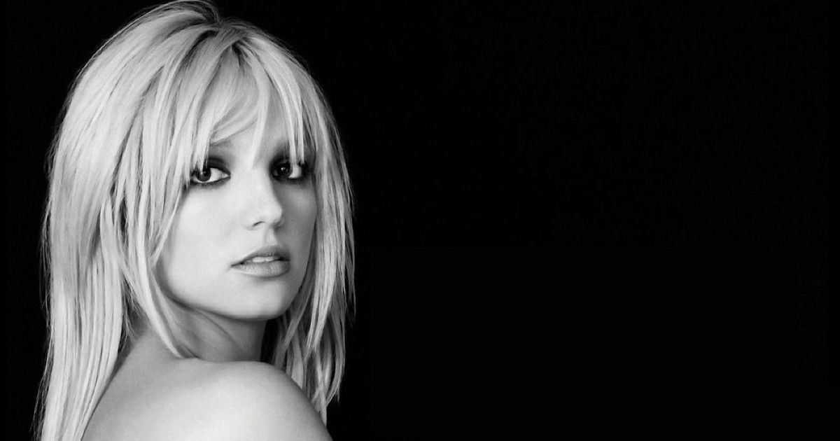 Britney Spears on the front cover image from The Woman in Me