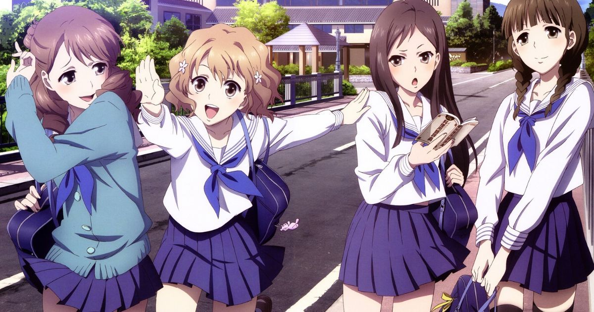 Premium Photo | Back to school Chibi anime girls cute funny friends