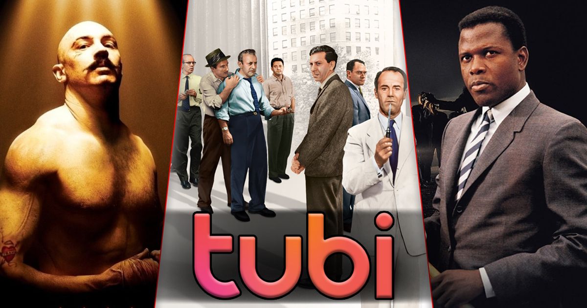 Split image of Bronson, 12 Angry Men, and In The Heat of the Night on Tubi