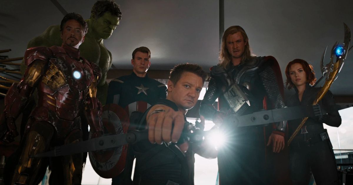 The Avengers gather as a team
