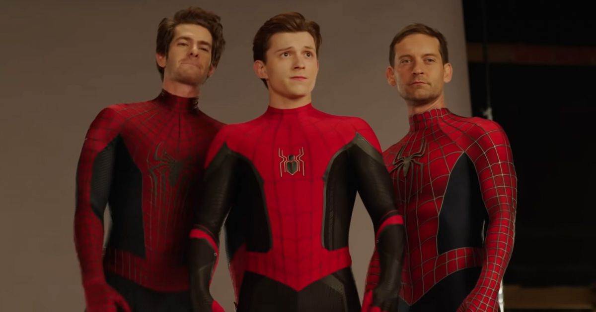 Os três Peter Parkers aparecem em Homem-Aranha: No Way Home