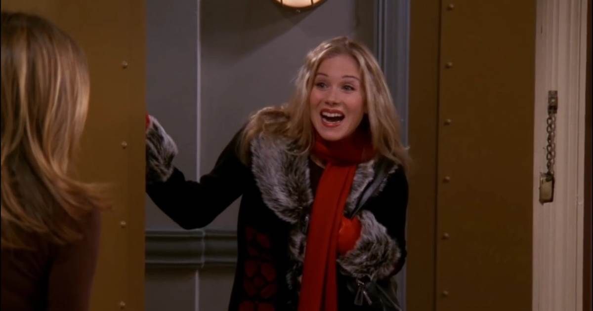 christina applegate in friends episode the one with rachel's other sister