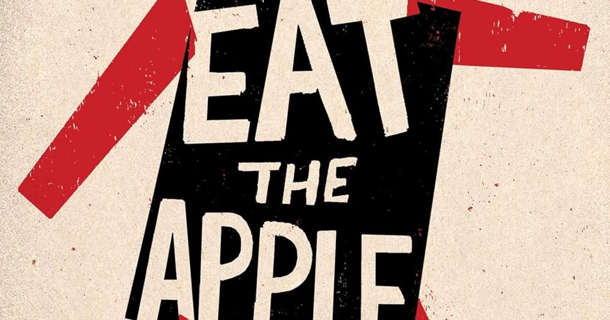 The cover for Eat the Apple is shown