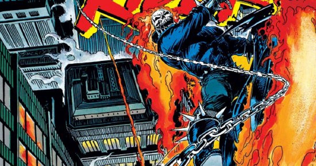 Ghost Rider cover of Rise of the Midnight Sons