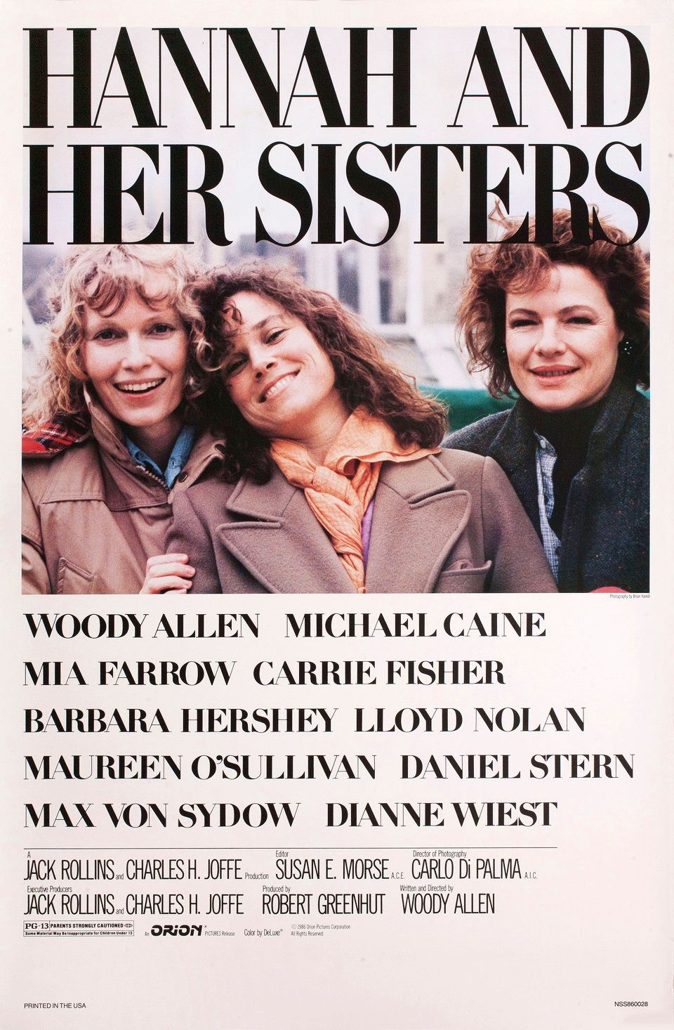 Hannah and Her Sisters poster
