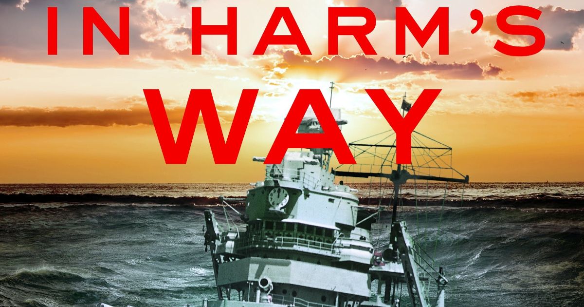 The cover of In Harm's Way is seen
