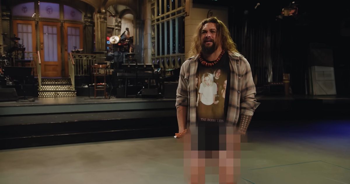 Saturday Night Live’s First Promo Flaunts a Pantsless Jason Momoa