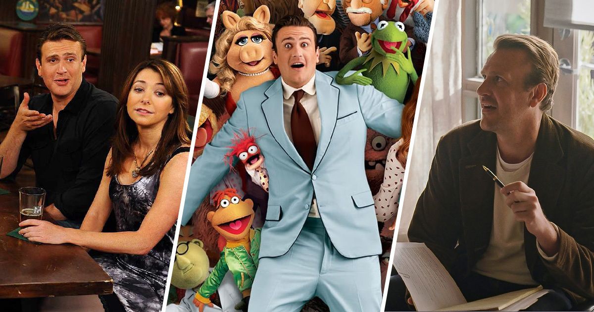 Jason Segel in How I Met Your Mother, The Muppets, and Shrinking
