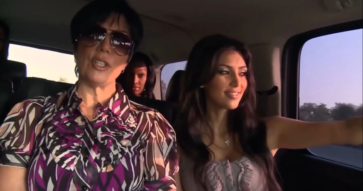Kris Jenner and Kim Kardashian in Keeping Up with the Kardashians