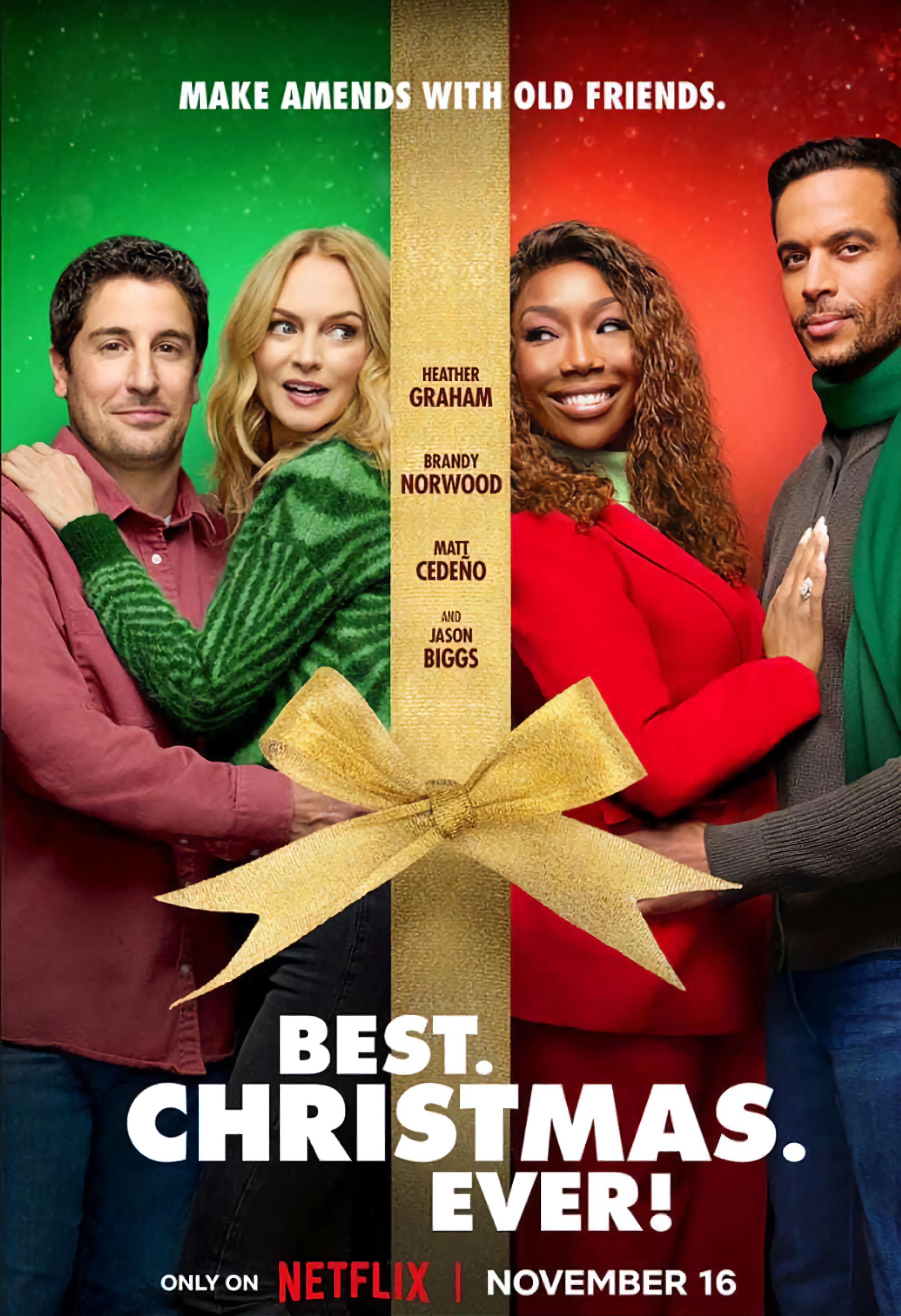 Heather Graham and Brandy Norwood Talk Christmas and Their New Netflix Holiday Movie