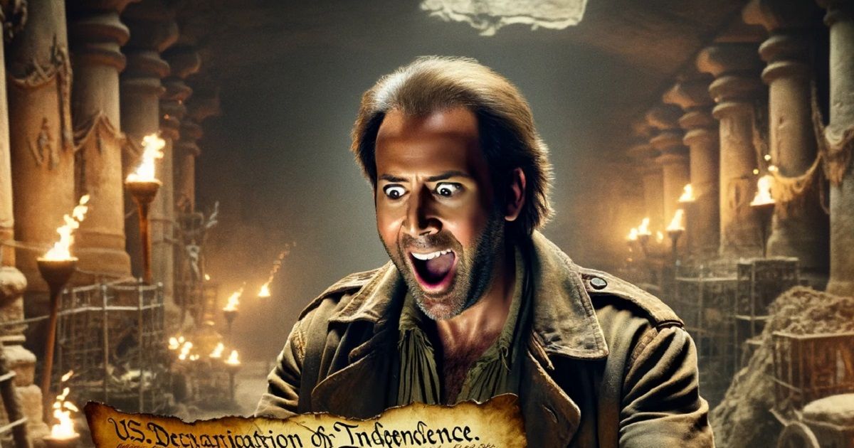 Nicolas Cage still laughs at his National Treasure Declaration of Independence line