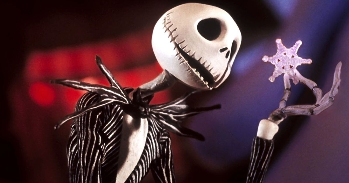 Jack Skellington in The Nightmare Before Christmas.