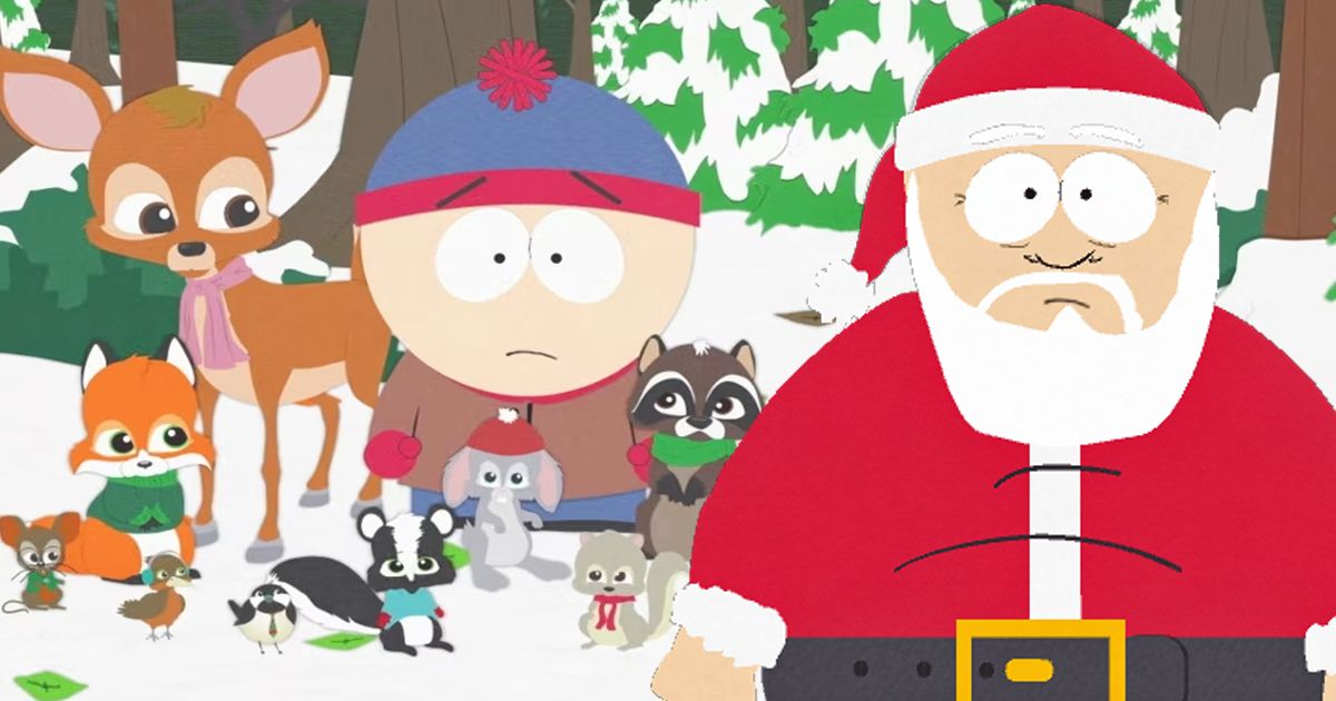 Papai Noel, Stan e os bichos da floresta de South Park
