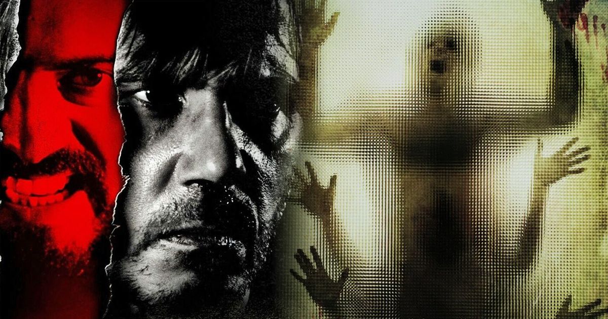 Split image of A Serbian Film and The Human Centipede