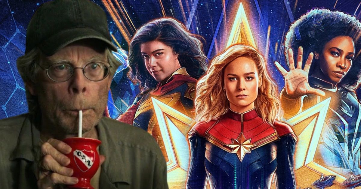 Stephen King Defends The Marvels & the MCU Against Negative Comments
