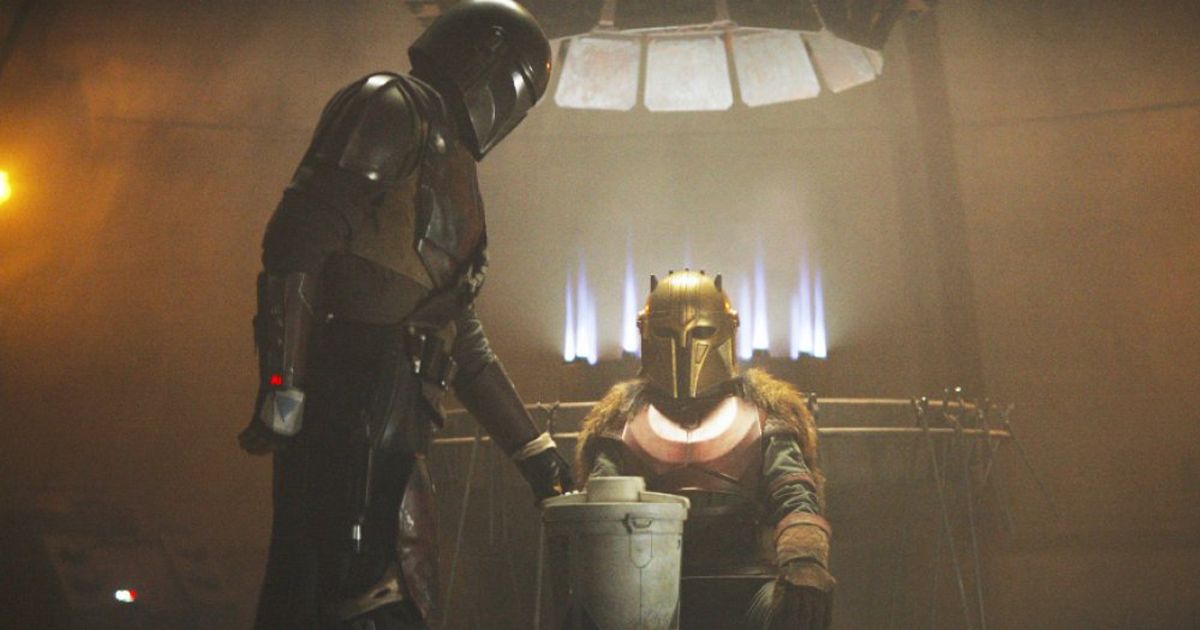 The Mandalorian and the Armorer share their motto: "This is the way"