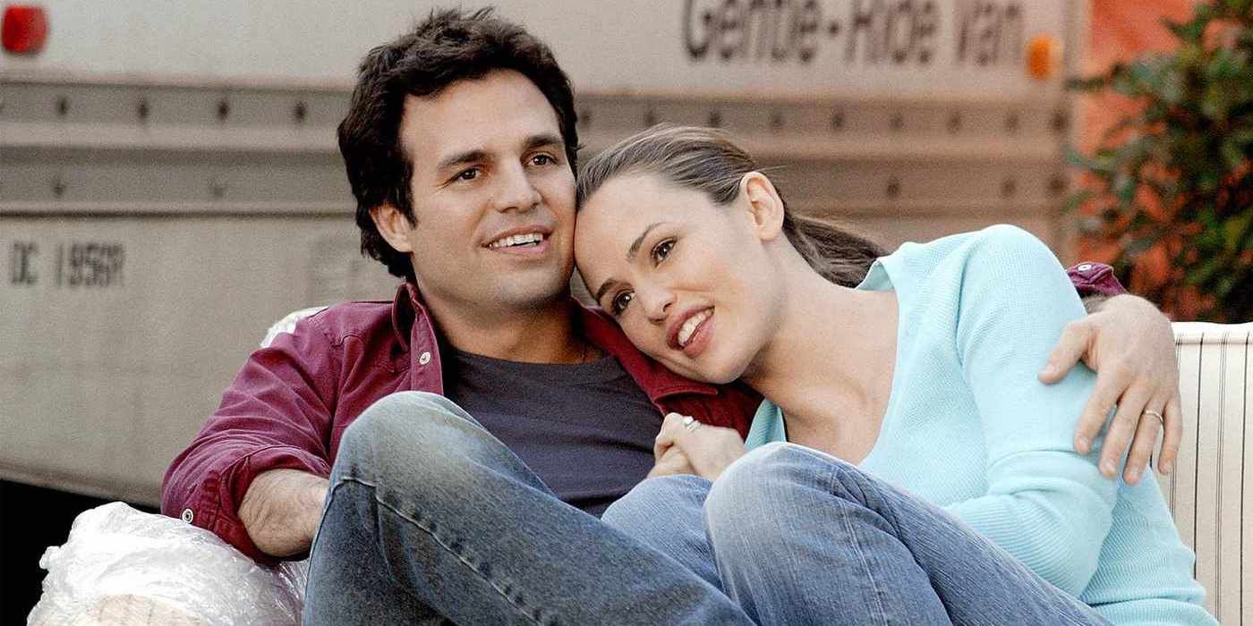 13 Going on 30 Mark Ruffalo as Matt and Jennifer Garner as Jenna after getting married and moving into their house