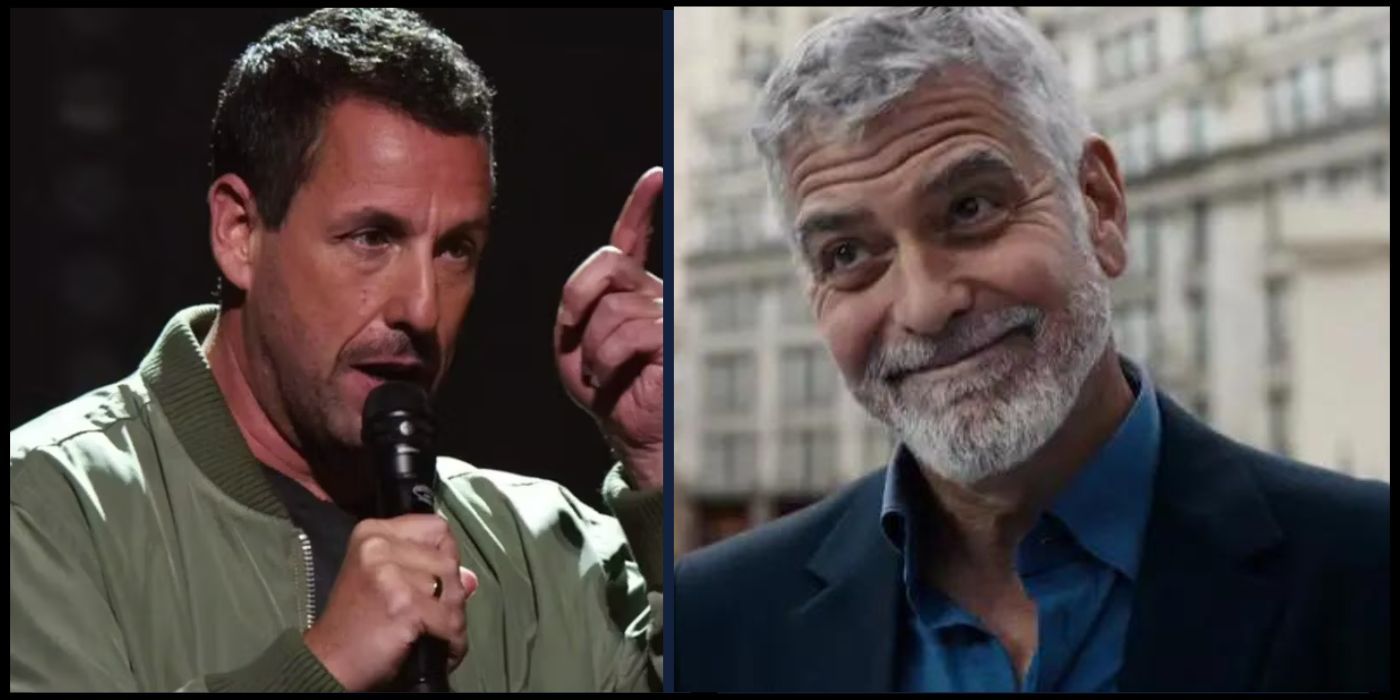 Adam Sandler & George Clooney in Netflix Film