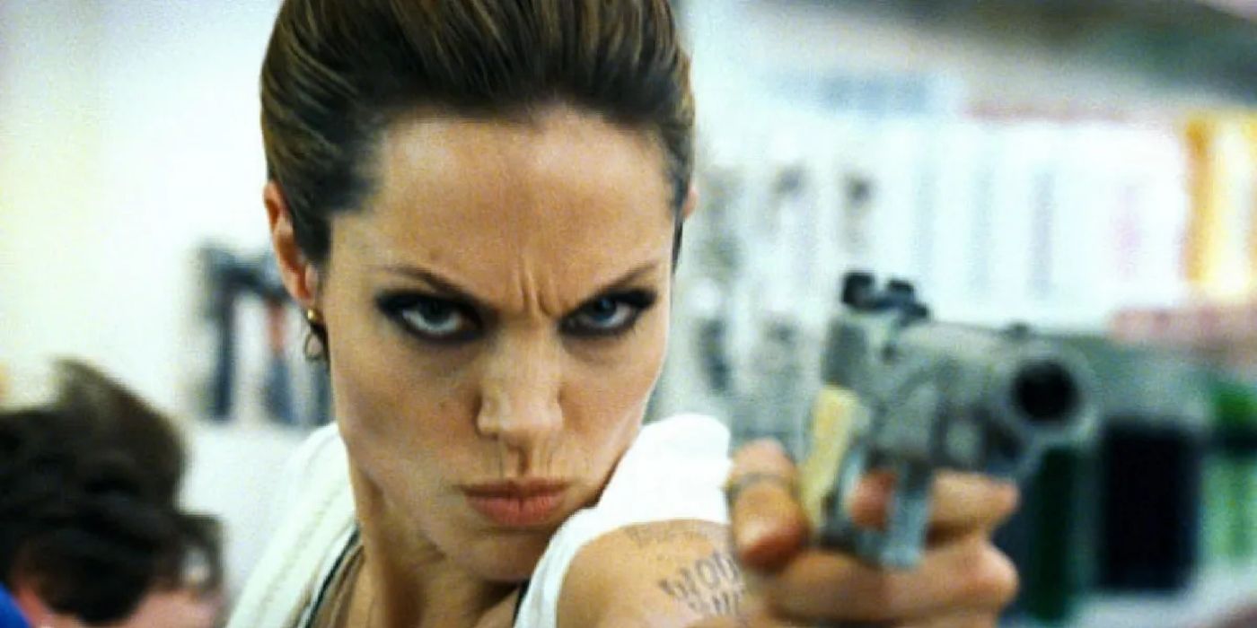 Angelina Jolie as Fox in Wanted (2008)