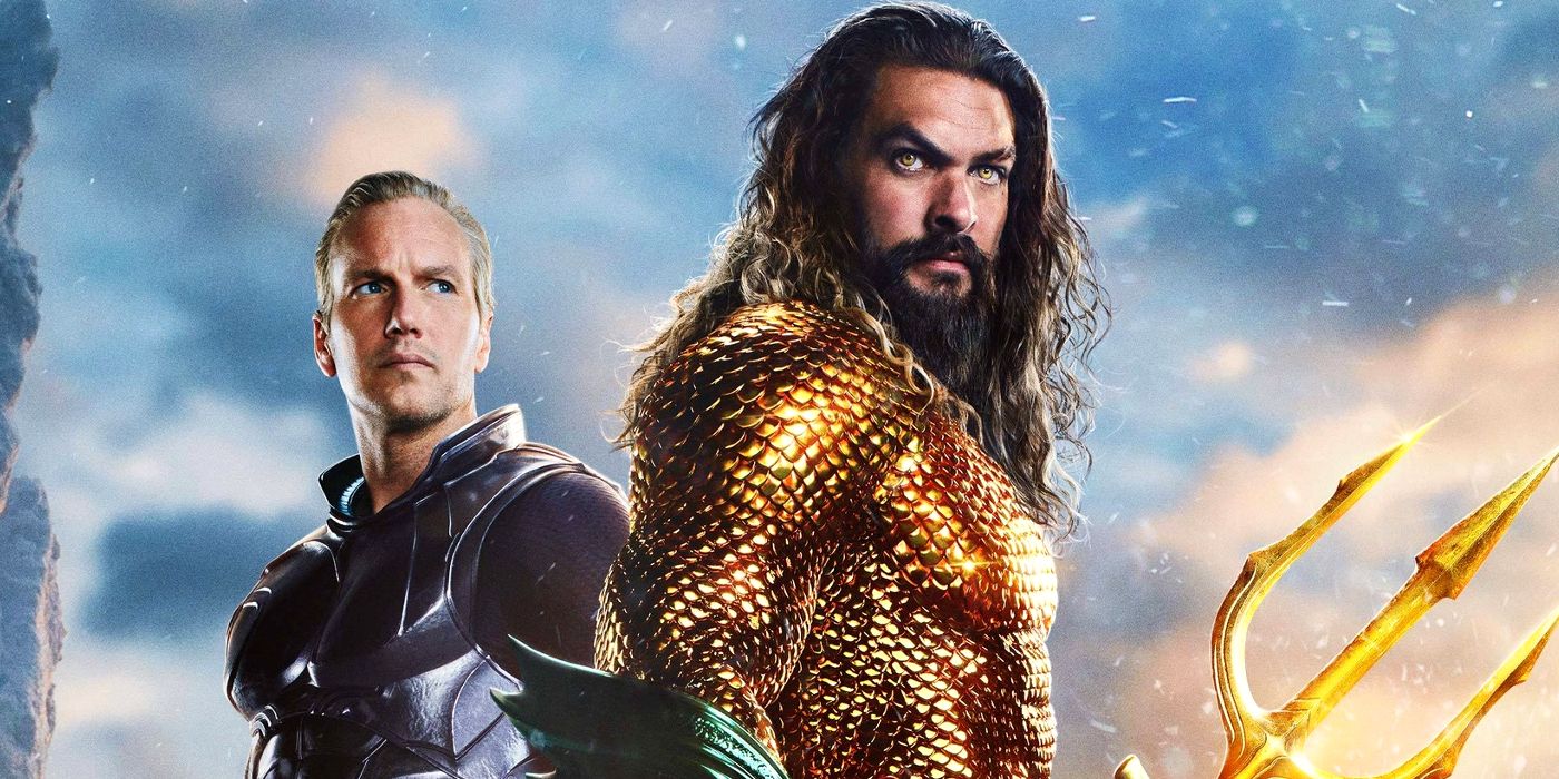 Aquaman and the Lost Kingdom poster featuring Jason Momoa