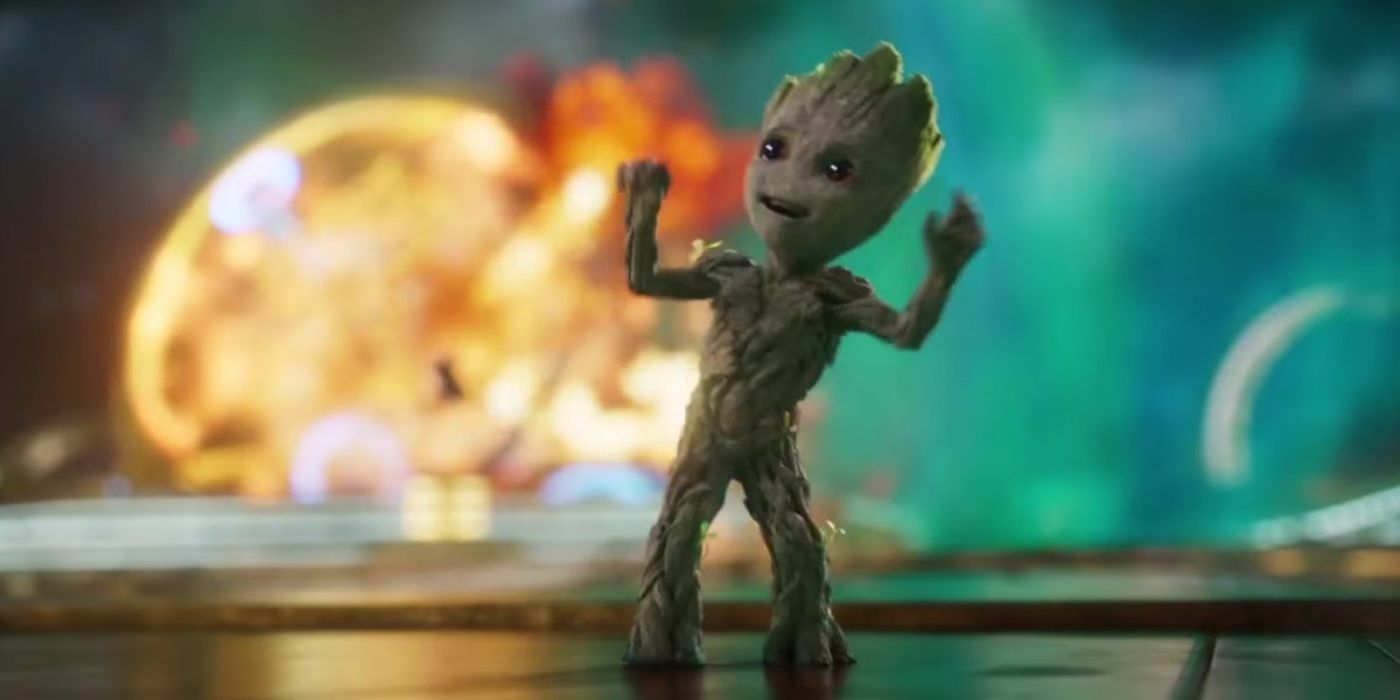 Baby Groot in Guardians of the Galaxy vol.2