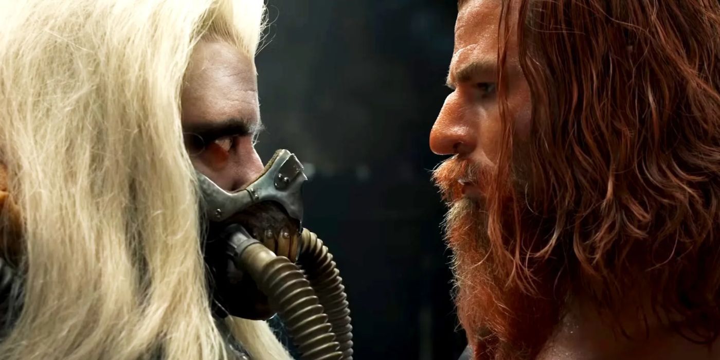 Furiosa: A Mad Max Saga Immortan and Hemsworth