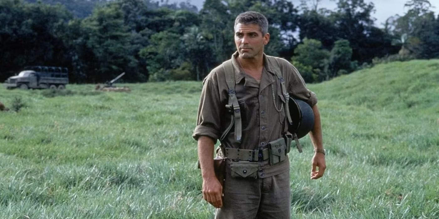 George Clooney in The Thin Red Line (1)