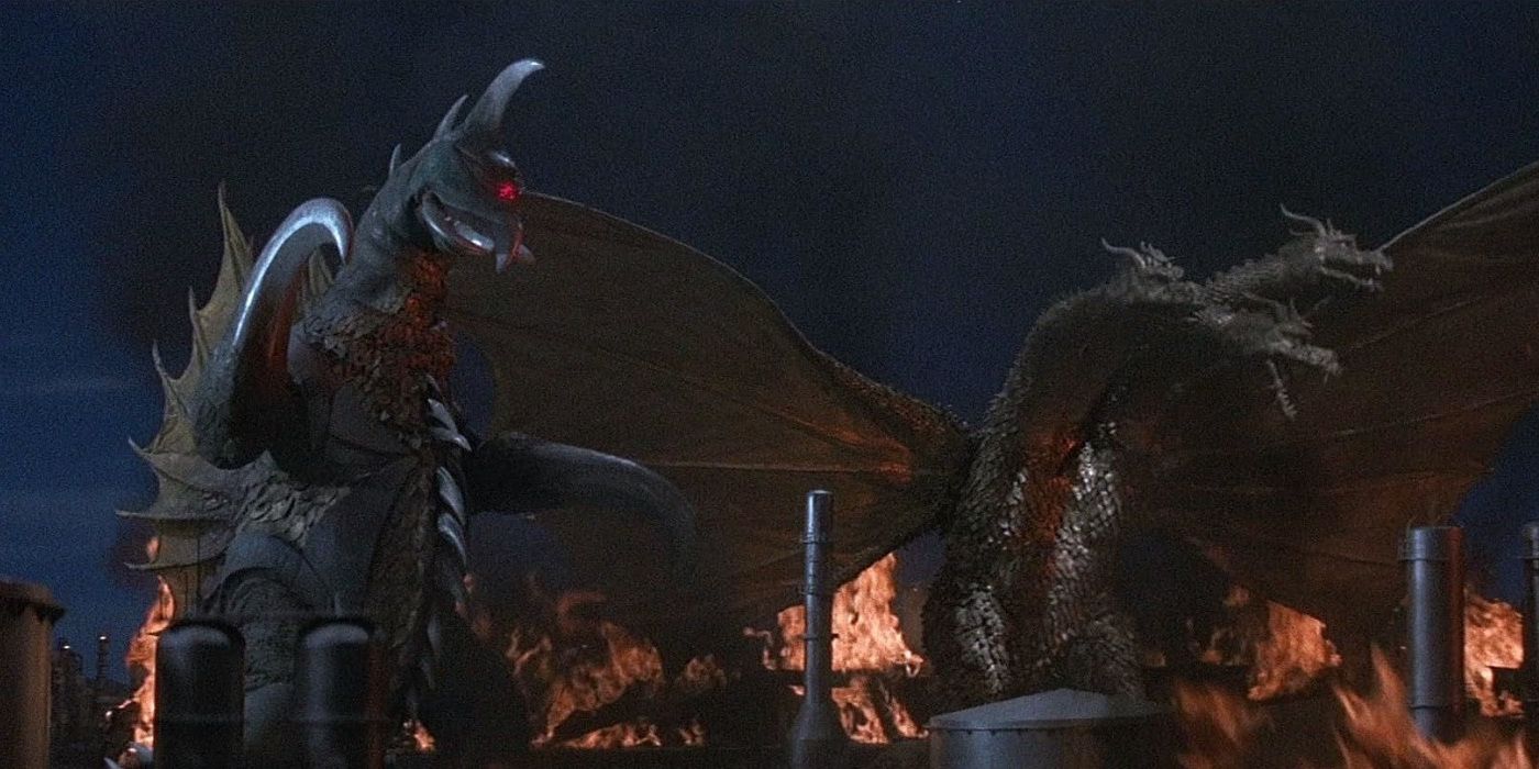 Gigan, the alien cyborg kaiju in his first appearance in Toho's Godzilla series