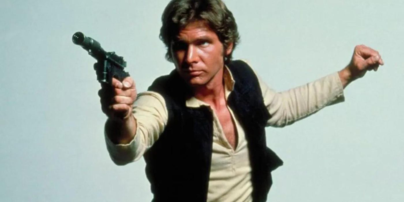 Ford as Han Solo in Star Wars