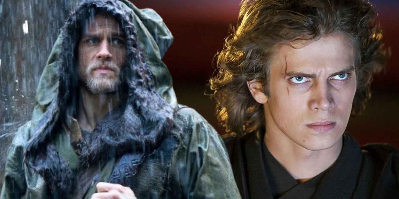 Charlie Hunnam as King Arthur alongside Hayden Christensen as Anakin Skywalker.