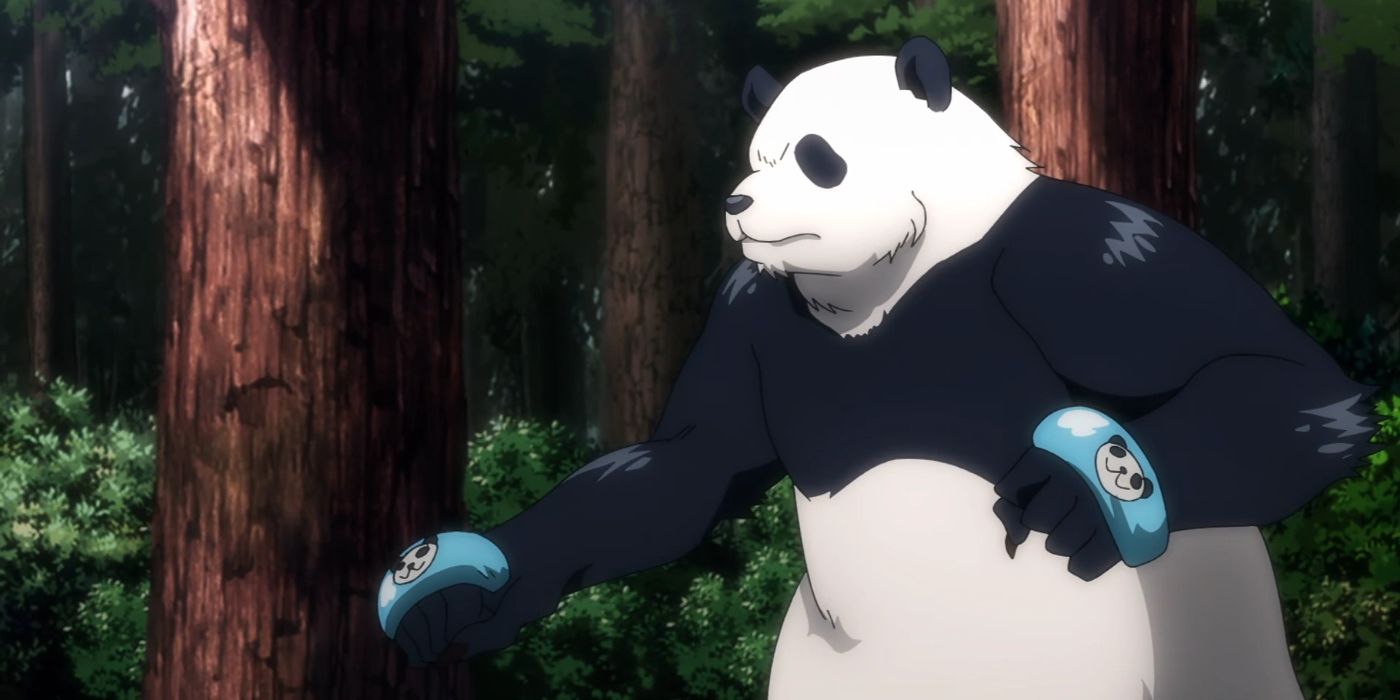 Panda wears knuckle wraps in Jujutsu Kaisen