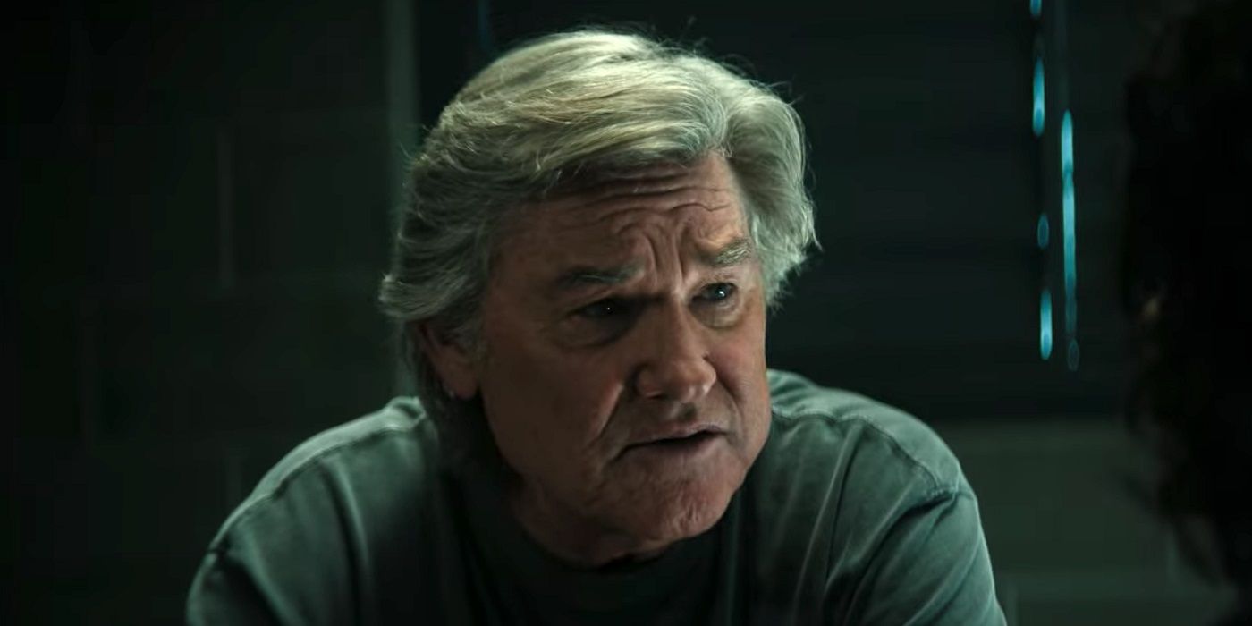 Kurt Russell as the older Lee Shaw in Monarch Legacy of Monsters