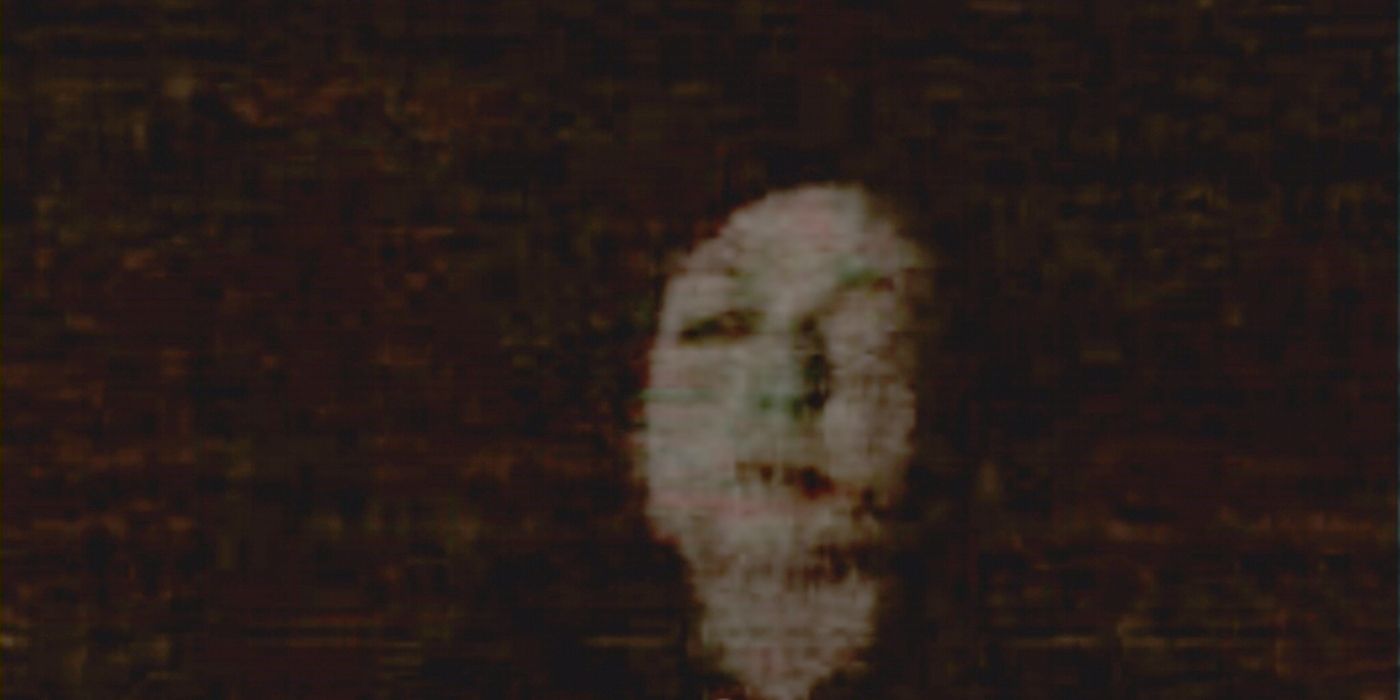 a twisted face appears in a video shot by alice with her phone in film Lake Mungo