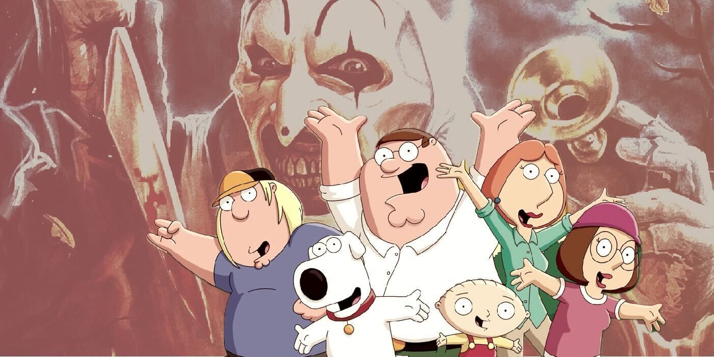 Art the Clown de Terrifier paira sobre os Griffins de Family Guy