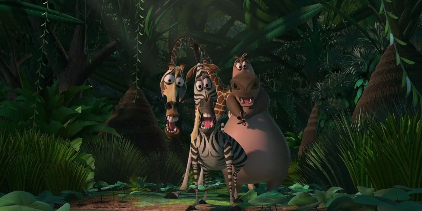 The animals in Madagascar look shocked