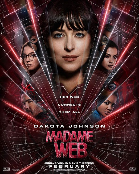 Madame Web Posters Offer New Look at Dakota Johnson's Cassandra Webb ...