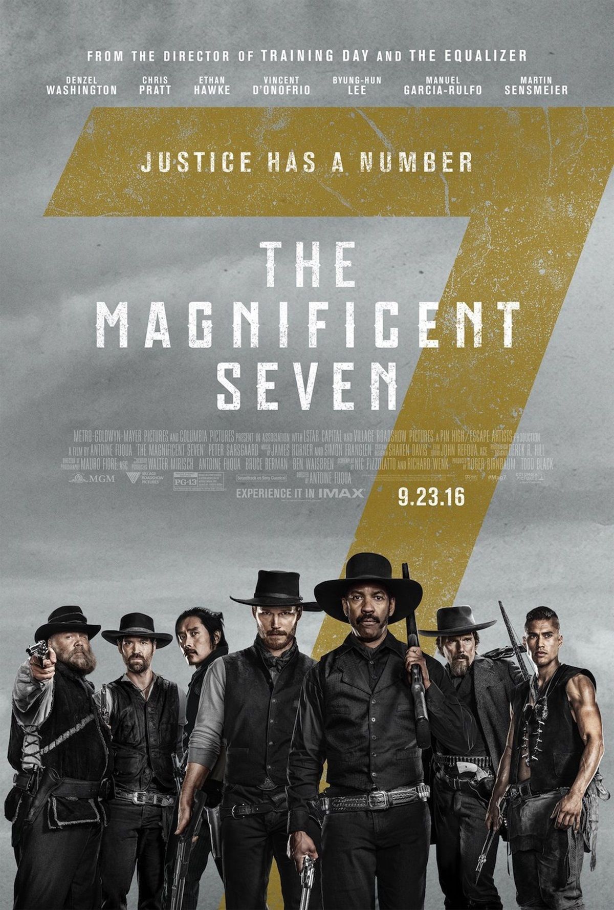 The Magnificent Seven 2016 remake