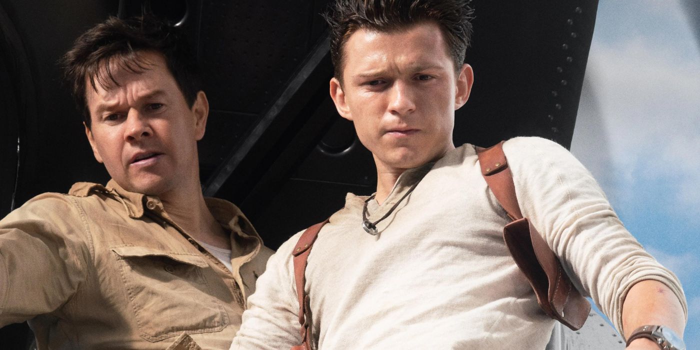 Mark Wahlberg & Tom Holland in Uncharted
