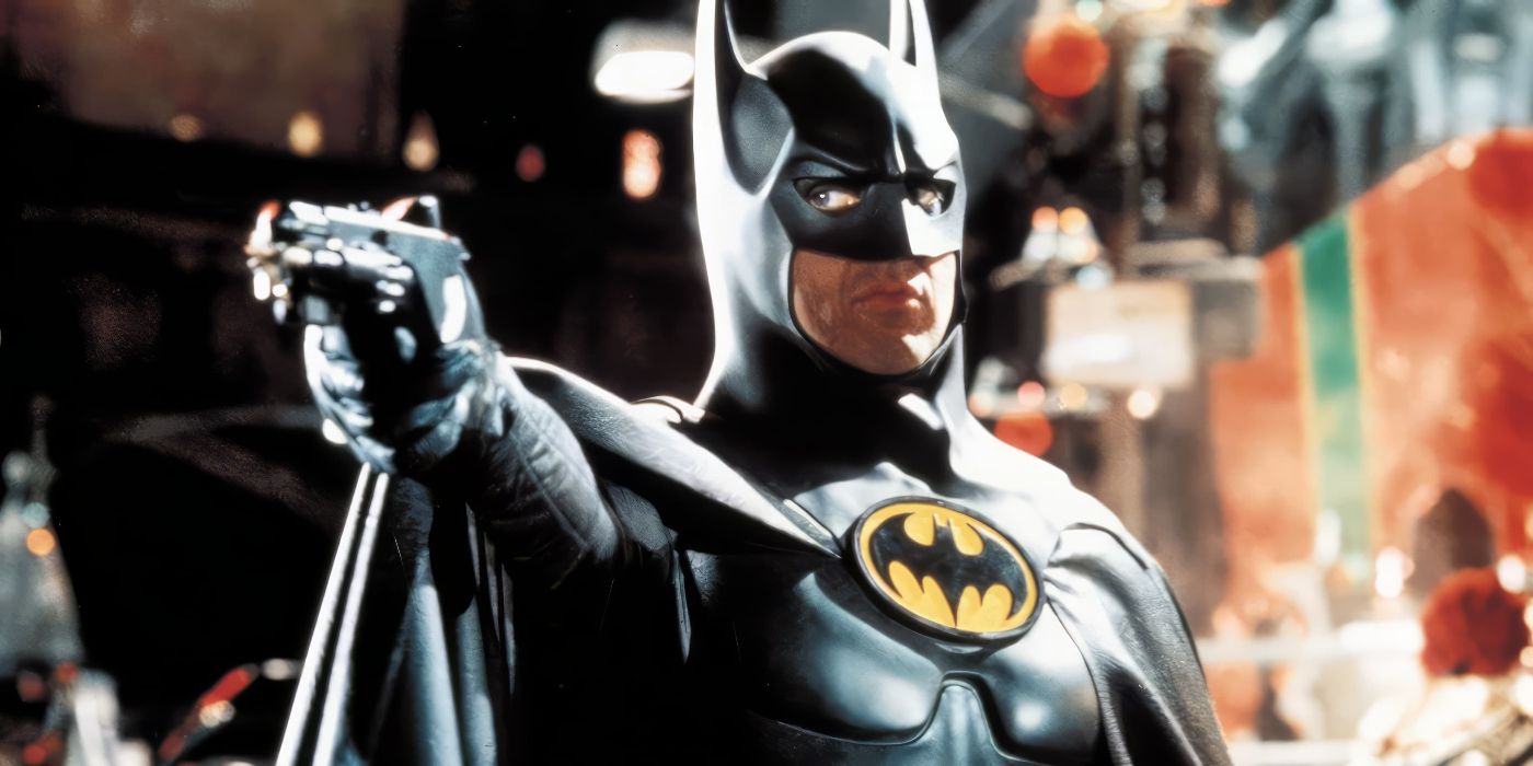 Michael Keaton as Batman in Batman Returns