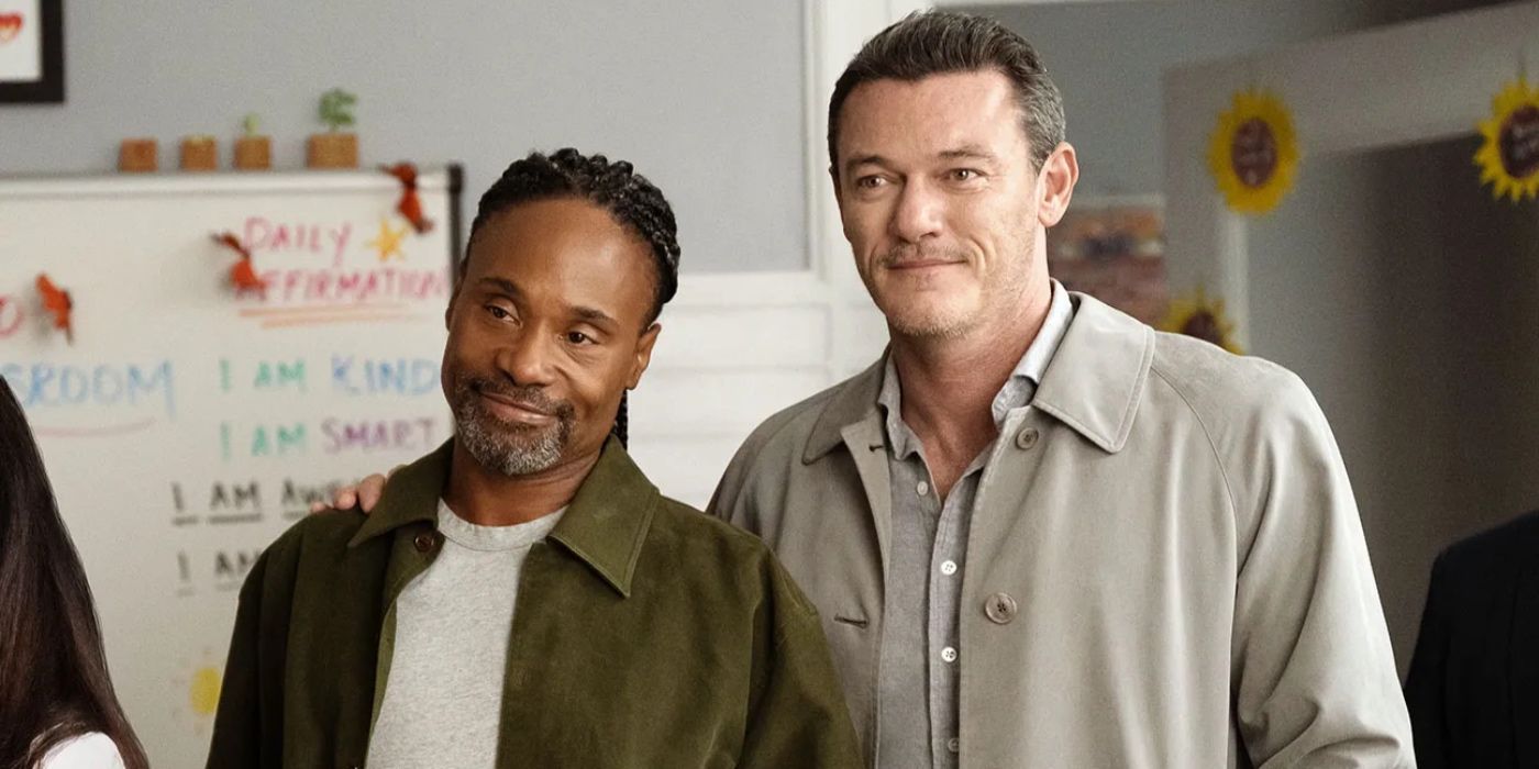 Billy Porter and Luke Evans as Gabriel and Nicky in Our Son