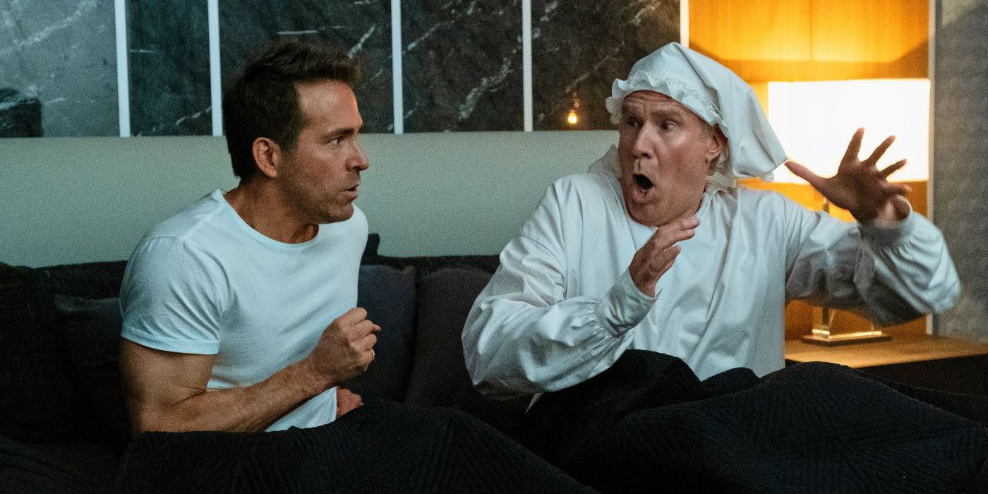 Ryan Reynolds and Will Ferrell in Spirited