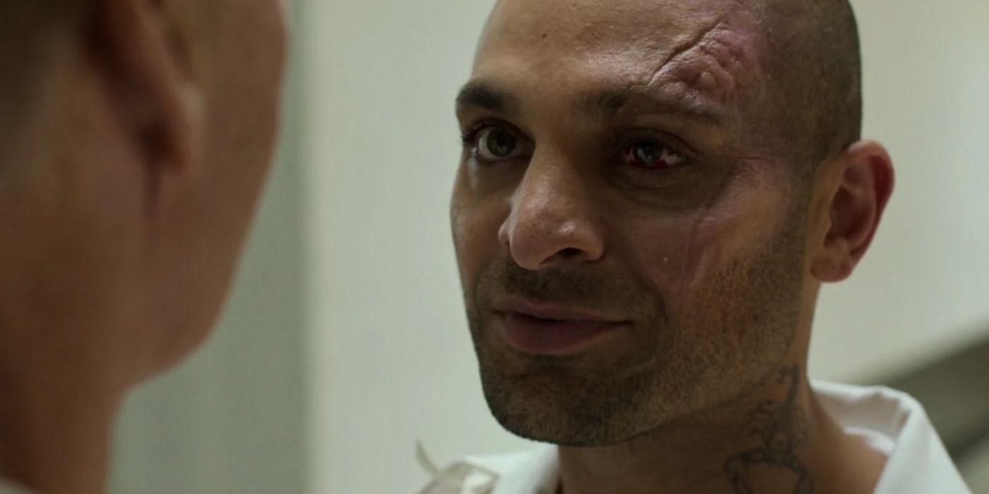 Michael Mando appears as Mac Gargan / The Scorpion in Spider-Man: Homecoming