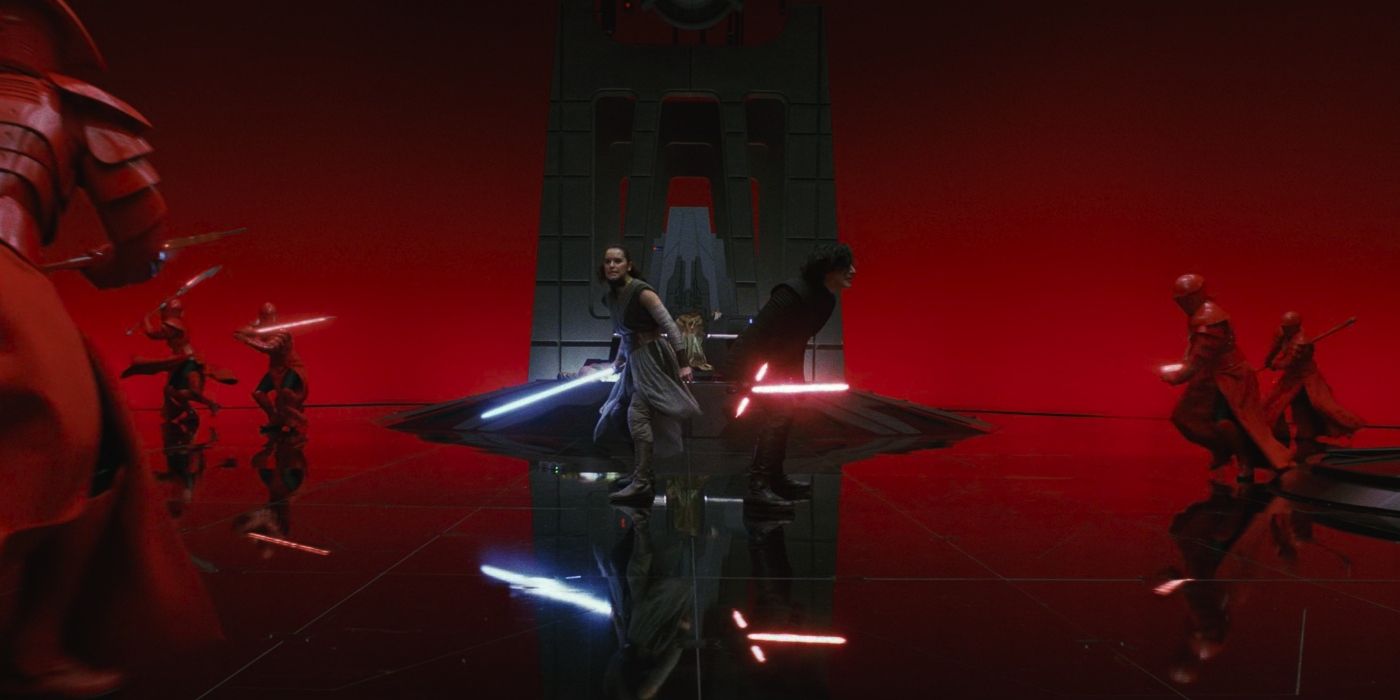 The Last Jedi Throne Room Fight
