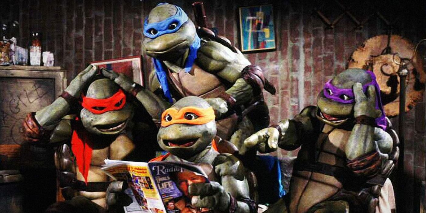 The Teenage Mutant Ninja Turtles On Their Home Turf
