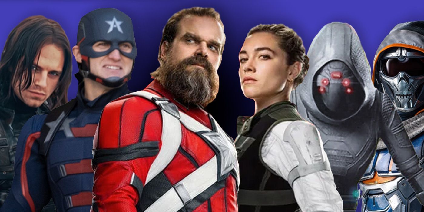Thunderbolts cast including David Harbour and Florence Pugh