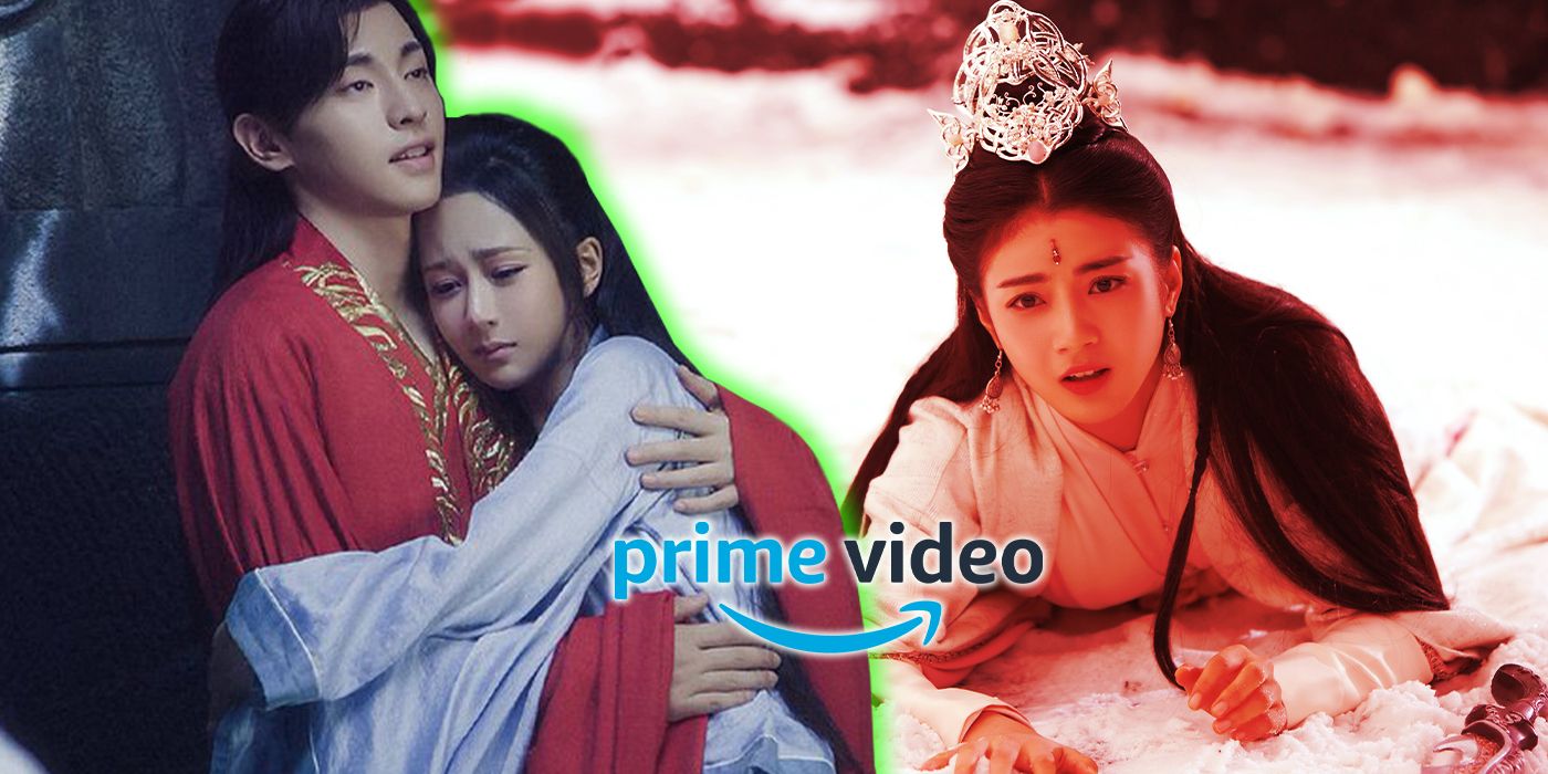 An edited image of Ashes of Love and Legend of Fuyao, with 